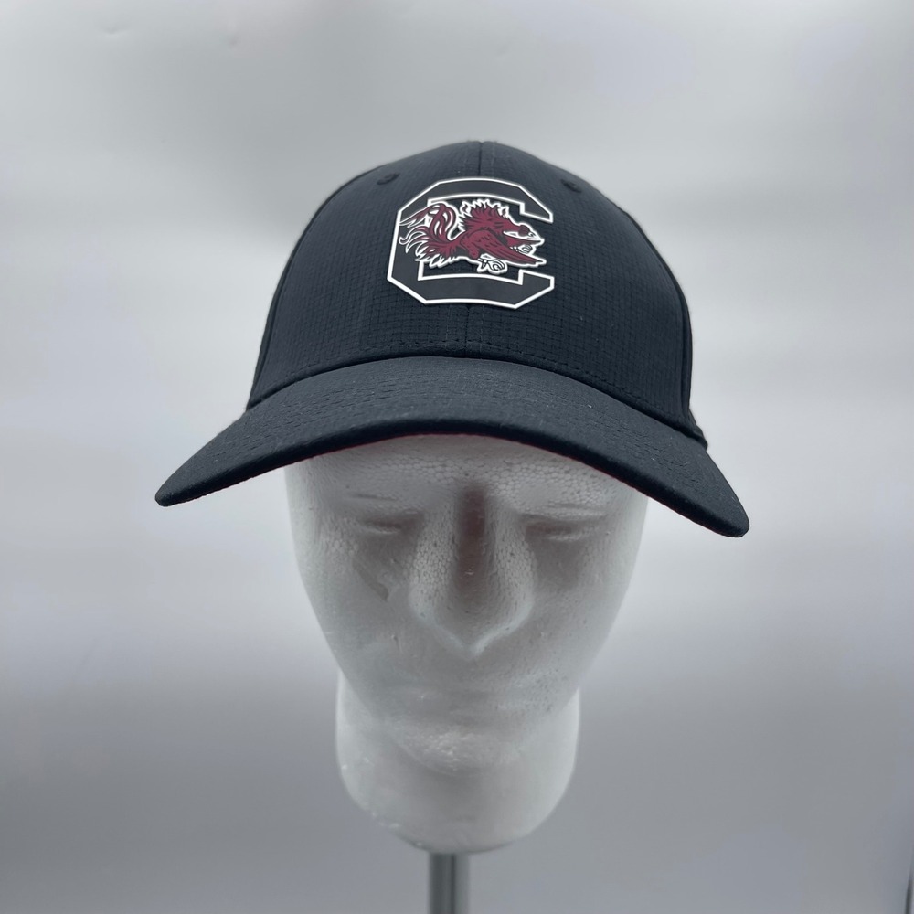 Under Armour Iso-Chill USC South Carolina Gamecocks LG/XL Cap Black Flex Fit Hat
